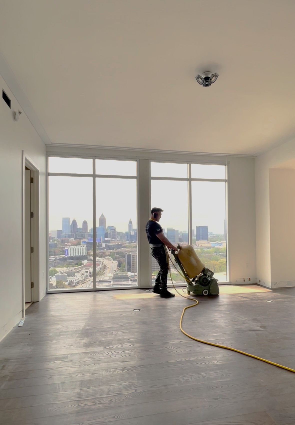 Professional sanding wood floors Atlanta