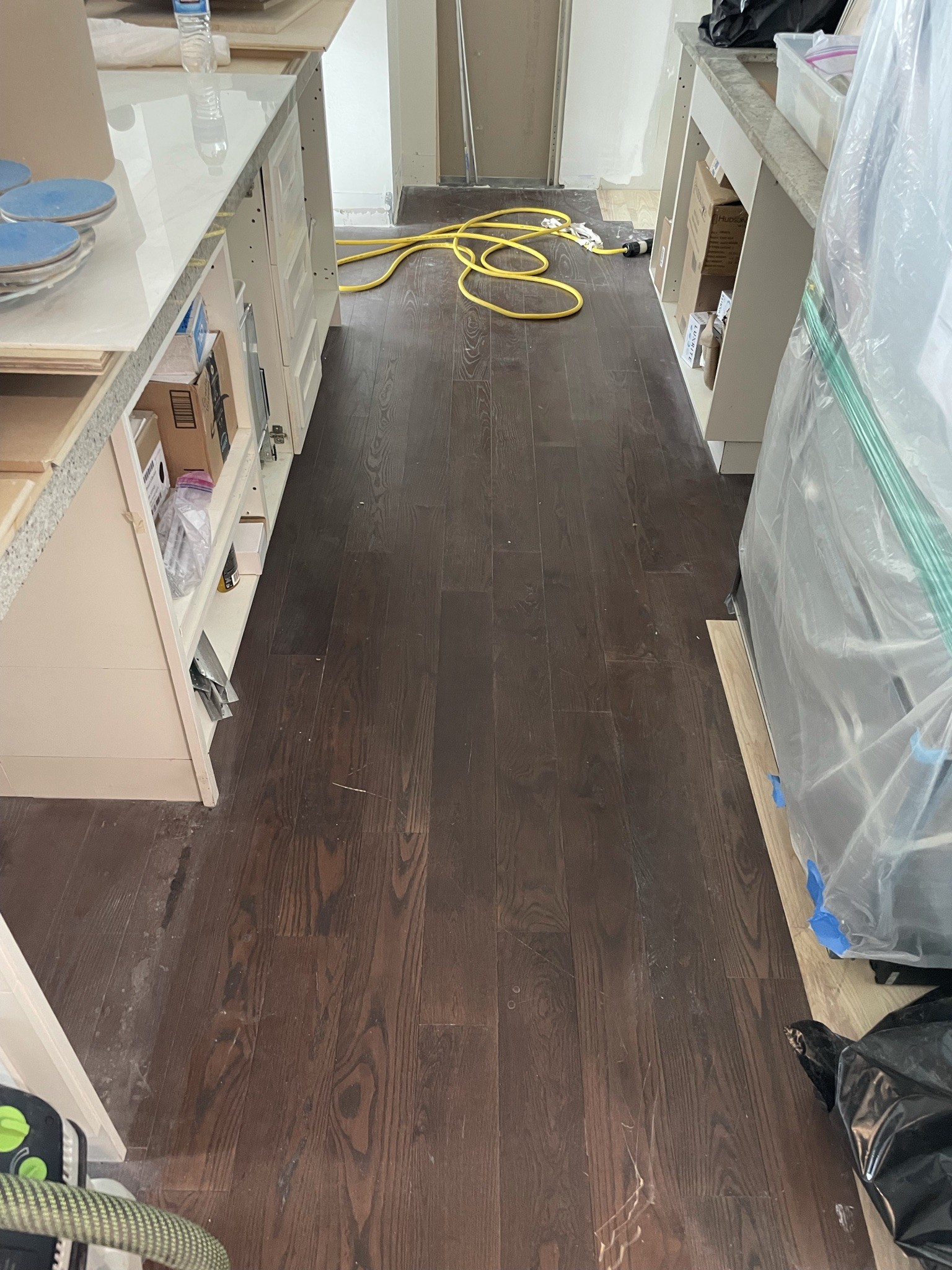 kitchen floors - engineered Ash
